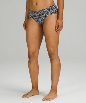 Lululemon InvisiWear Hipster Blancos Negros | 769841CXS
