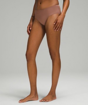 Lululemon InvisiWear Hipster Marrom | 968154LED