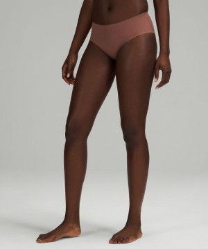 Lululemon InvisiWear Mid-Rise Hipster Underwear Smoky Topaz | 346725FTS