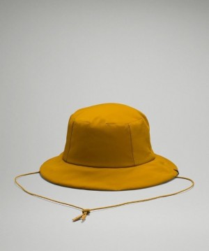 Lululemon Lab Bucket Hat With Strap Dorados Marrom | 512743OBV