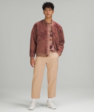 Lululemon Lab Wool-Blend Pant Shorter Length Cafe Au Lait | 291580XJE