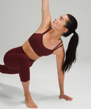 Lululemon Like a Cloud Bra Light Support Rojos Vino | 248506TBE