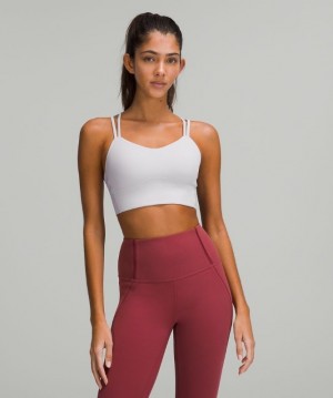 Lululemon Like a Cloud Long-Line Bra B/C Chrome | 907362EXS