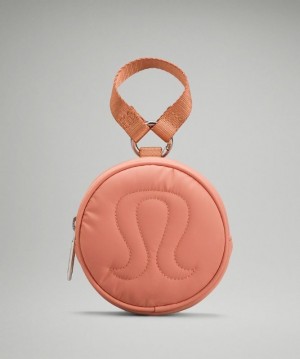 Lululemon Logo Coin Pouch Rosas | 035164VSU