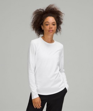 Lululemon Love Long Sleeve Blancos | 527134CJE