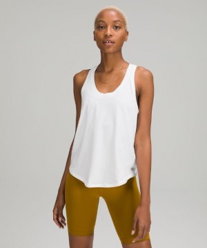 Lululemon Love Tank Blancos | 581394XOZ