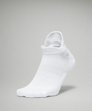 Lululemon MacroPillow Tab Run Sock Blancos | 172496HXQ
