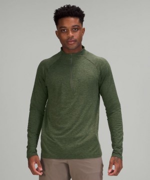 Lululemon Metal Vent Tech 1/2 Zip 2.0 Verdes Verdes | 651480NOI
