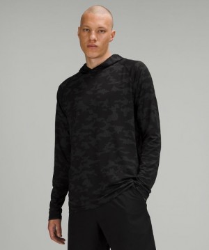 Lululemon Metal Vent Tech Hoodie 2.0 Camuflados Grises Negros | 768194IPJ