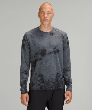 Lululemon Metal Vent Tech LS 2.0 Negros | 156402TRY