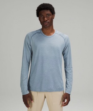 Lululemon Metal Vent Tech Long Sleeve 2.0 Blancos Azules | 258976BOT