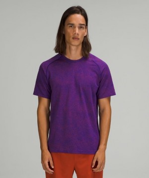 Lululemon Metal Vent Tech Short Sleeve Shirt 2.0 Rojos Morados | 376912QOY