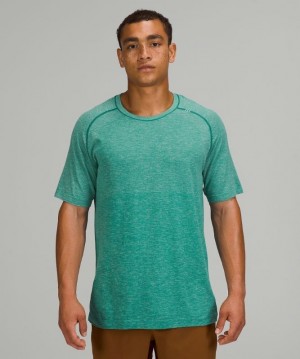 Lululemon Metal Vent Tech Short Sleeve Shirt 2.0 Verde Menta Turquesa Azules | 350746VFH