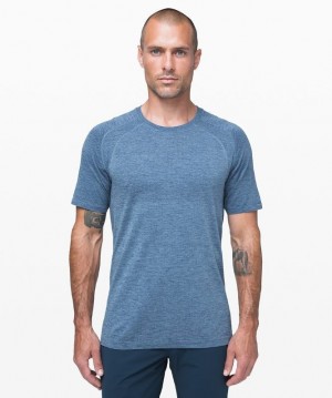 Lululemon Metal Vent Tech Short Sleeve Shirt 2.0 Grises Azules | 301762BYJ