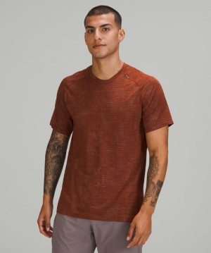 Lululemon Metal Vent Tech T 2.0 Verde Menta Marrom | 913802CWF