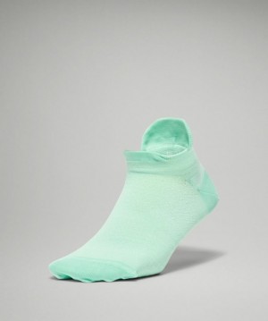 Lululemon MicroPillow Tab Running Sock Light Cushioning Verde Menta | 084125IPO