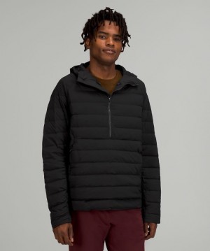 Lululemon Navigation Stretch Down Anorak Negros | 415978BPI