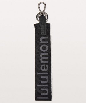 Lululemon Never Lost Key Chain Negros Azules | 541089WPS