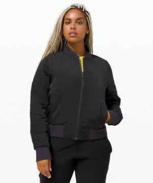 Lululemon Non-Stop Bomber Negros | 540731GXH