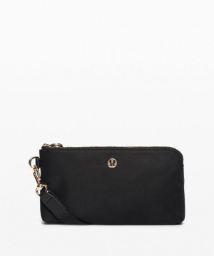 Lululemon Now and Always Pouch Negros Dorados | 159472YQP