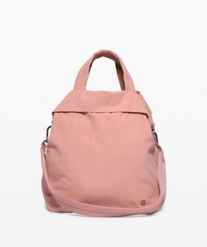 Lululemon On My Level Bag 19L Rosas | 971208URM