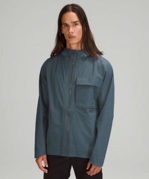 Lululemon Outpour StretchSeal Jacket Azules | 796805JMO