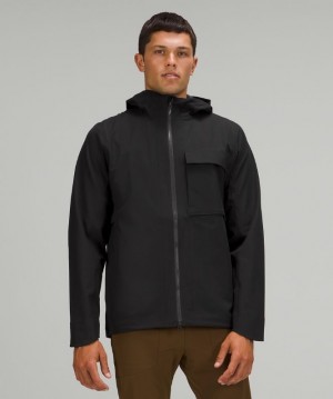 Lululemon Outpour StretchSeal Jacket Negros | 156704YFH