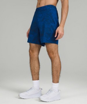 Lululemon Pace Breaker Lined Short 7 Azules Azul Marino | 326179DEY