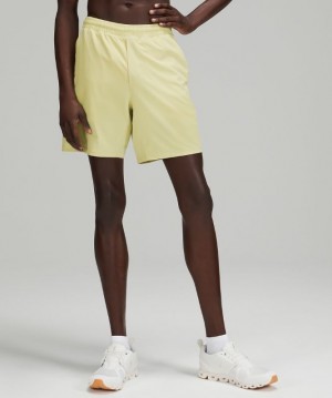 Lululemon Pace Breaker Lined Short 7 Verdes | 013475TMA