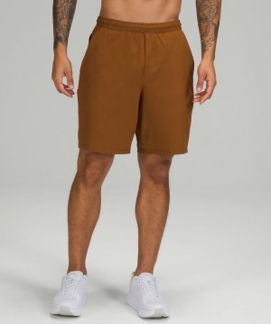 Lululemon Pace Breaker Linerless Short 9 Cobra Marrom | 458961POX