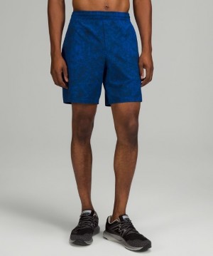 Lululemon Pace Breaker Short 7 LL Azules Azul Marino | 342951ENW