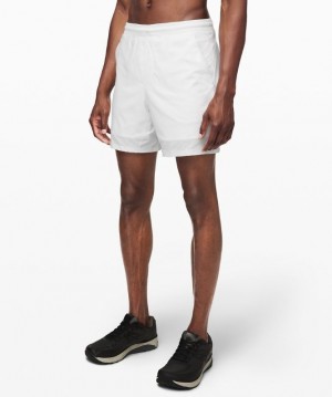 Lululemon Pace Breaker Short 7 New Liner Fit Blancos | 169047TEF
