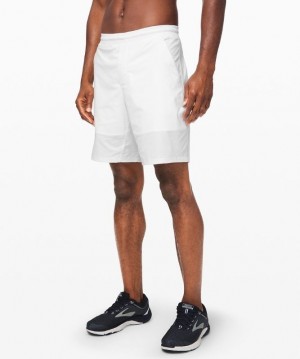 Lululemon Pace Breaker Short 9 Lined Blancos | 605812FUT