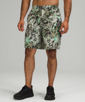 Lululemon Pace Breaker Short 9 Lined Verdes Multicolor | 450867BHJ