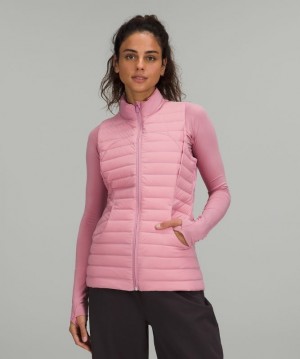 Lululemon Pack It Down Vest Rosas Grises Marrom | 632907SGW