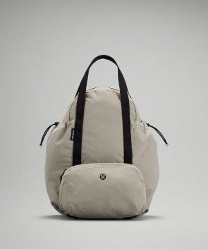 Lululemon Pack and Go Multi Wear Bag Beige Negros | 529046WDO