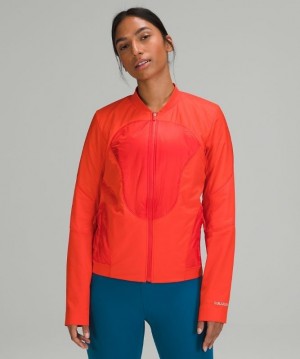 Lululemon Polar Pace Run Jacket Rojos | 619027SUK