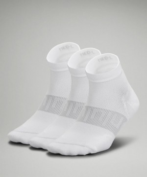 Lululemon Power Stride Ankle Sock 3 Pack Blancos | 409182KLC
