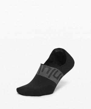 Lululemon Power Stride No-Show Sock with Active Grip Anti-Stink Negros | 023986QUM