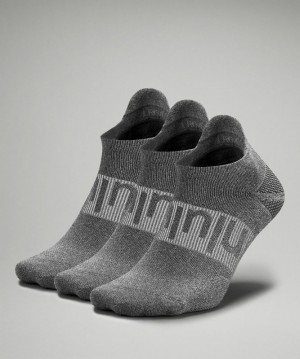Lululemon Power Stride Tab Sock 3 Pack Grises Grises Grises | 936804KUH