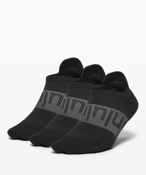Lululemon Power Stride Tab Sock 3 Pack Negros | 412598LGT