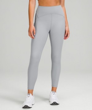 Lululemon Power Thru High-Rise Tight 25 Grises | 032491HJB
