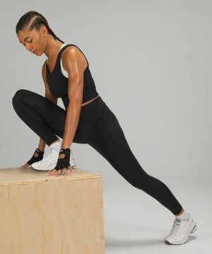 Lululemon Power Thru High-Rise Tight 25 Negros | 628450FCB