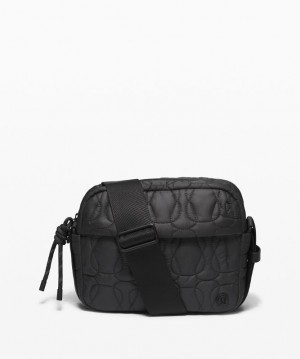 Lululemon Quilted Embrace Crossbody Bag Negros | 275081SZK
