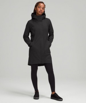 Lululemon Rain Rebel Jacket Negros | 802941IXB