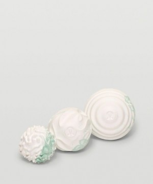 Lululemon Release and Recover Ball Set Verdes Blancos | 560924TKF