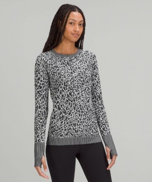 Lululemon Rest Less Pullover Negros Blancos | 527893BXZ