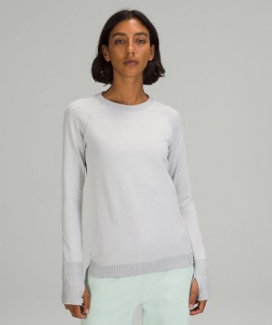 Lululemon Rest Less Pullover Plateados Blancos | 361087GTW