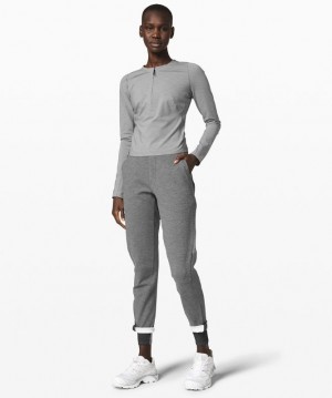 Lululemon Reykur Long Sleeve Grises | 138749GMY