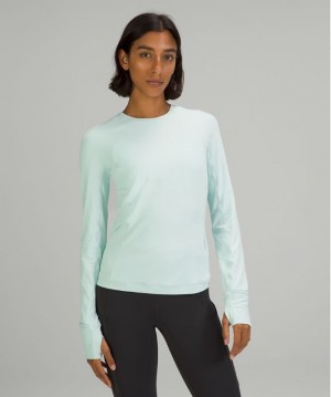 Lululemon Rulu Run Long Sleeve Verde Menta | 824536HLO